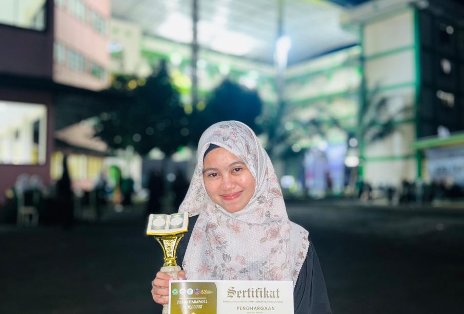 Risthy nabila juara harapan 2 mhq 2025