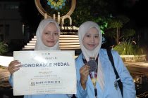 PAI Arifatul Mufitda & Era Auliatul Faiza Honorable Medal